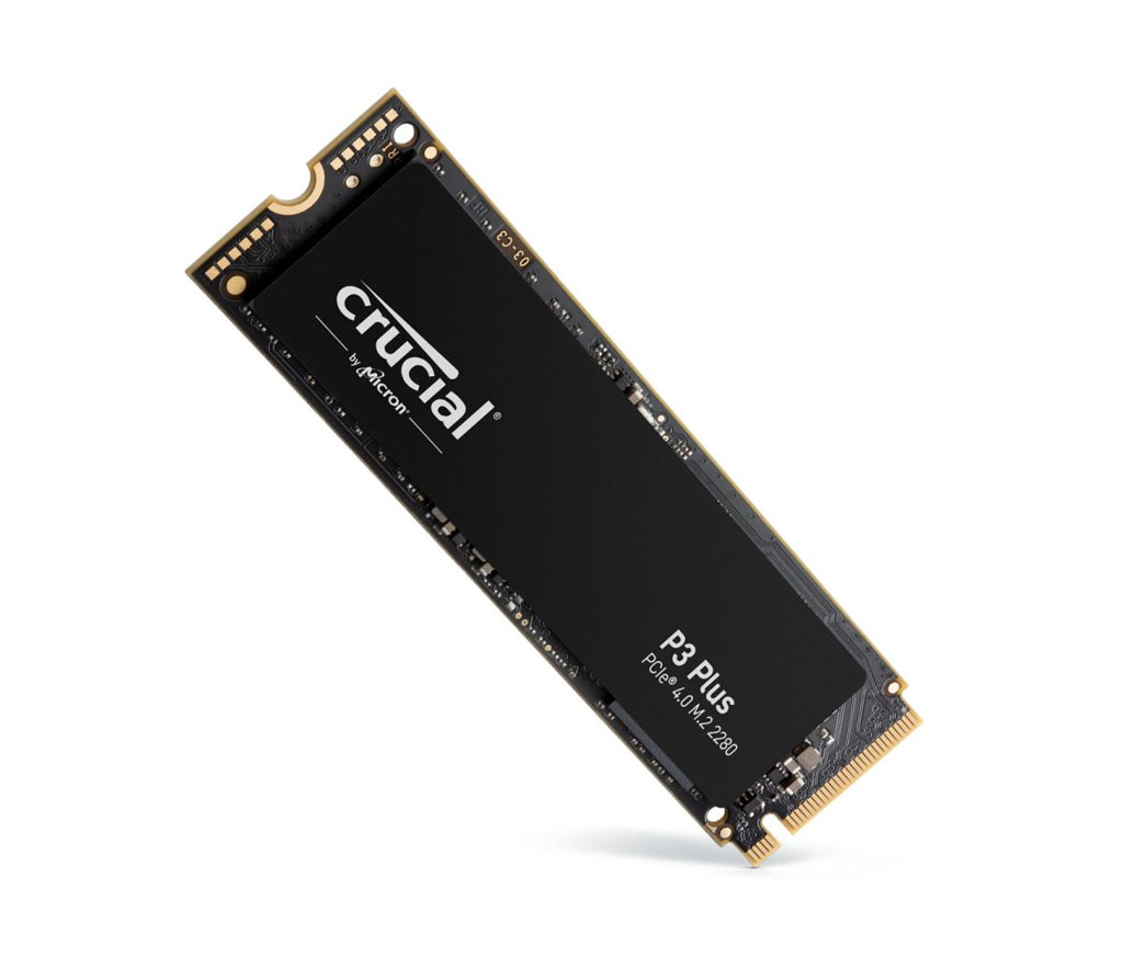 Crucial P3 Plus 500GB NVMe